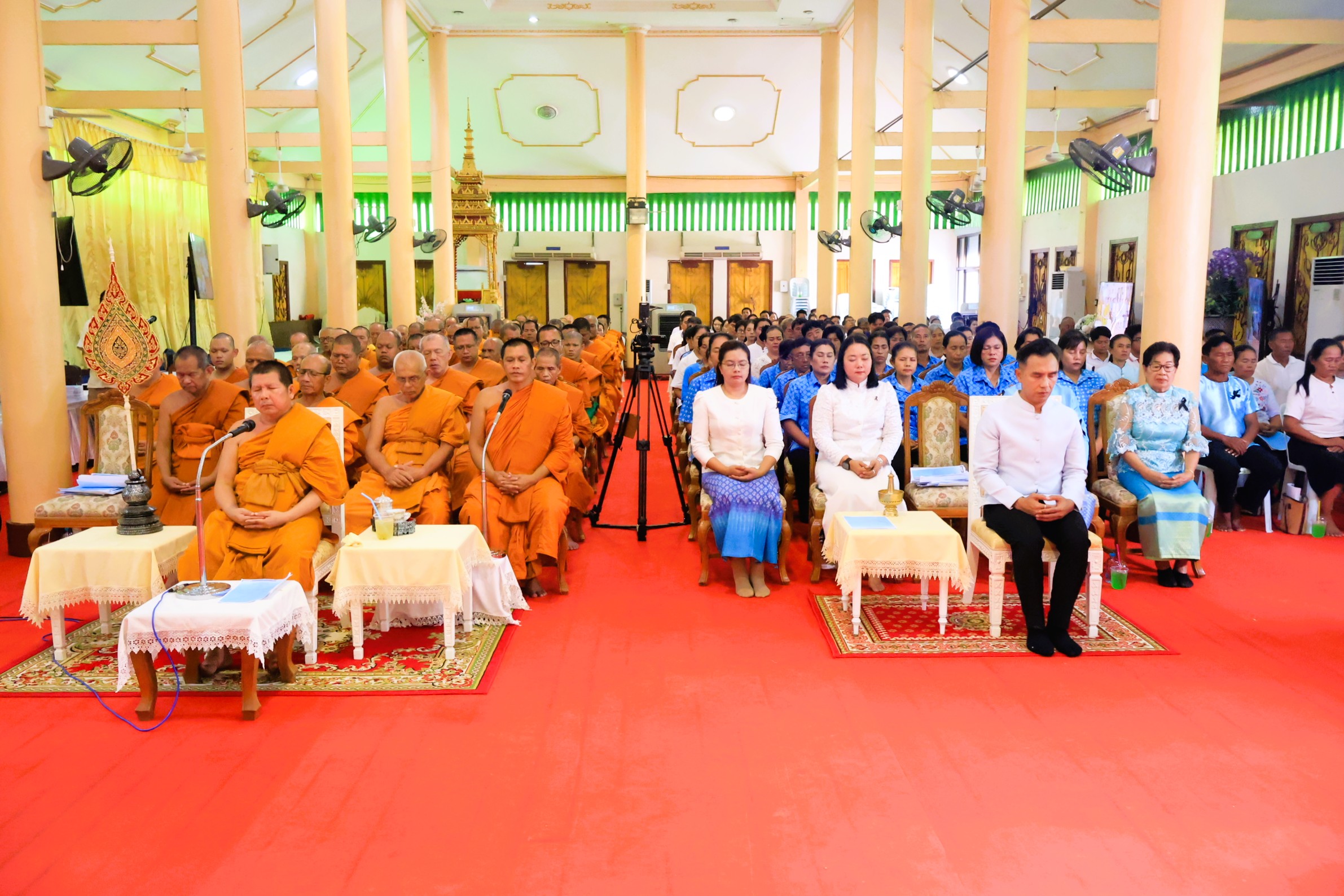 จังหวัดลพบุรี ร่วมกับวัดเสาธงทอง พระอารามหลวง ประกอบพิธีเจริญพระพุทธมนต์สวดประกาศพระปริตรและเจริญจิตตภาวนาฟังการบรรยายหลักธรรมพระราชทาน ธรรมนาวา'วัง' ถวายพระพรชัยมงคลแด่สมเด็จพระเจ้าลูกเธอ เจ้าฟ้าทีปังกรรัศมีโชติมหาวชิโรตตามางกูร สิริวิบูลยราชกุมาร เนื่องในโอกาส วันคล้ายวันประสูติ ๒๙ เมษายน ๒๕๖๙