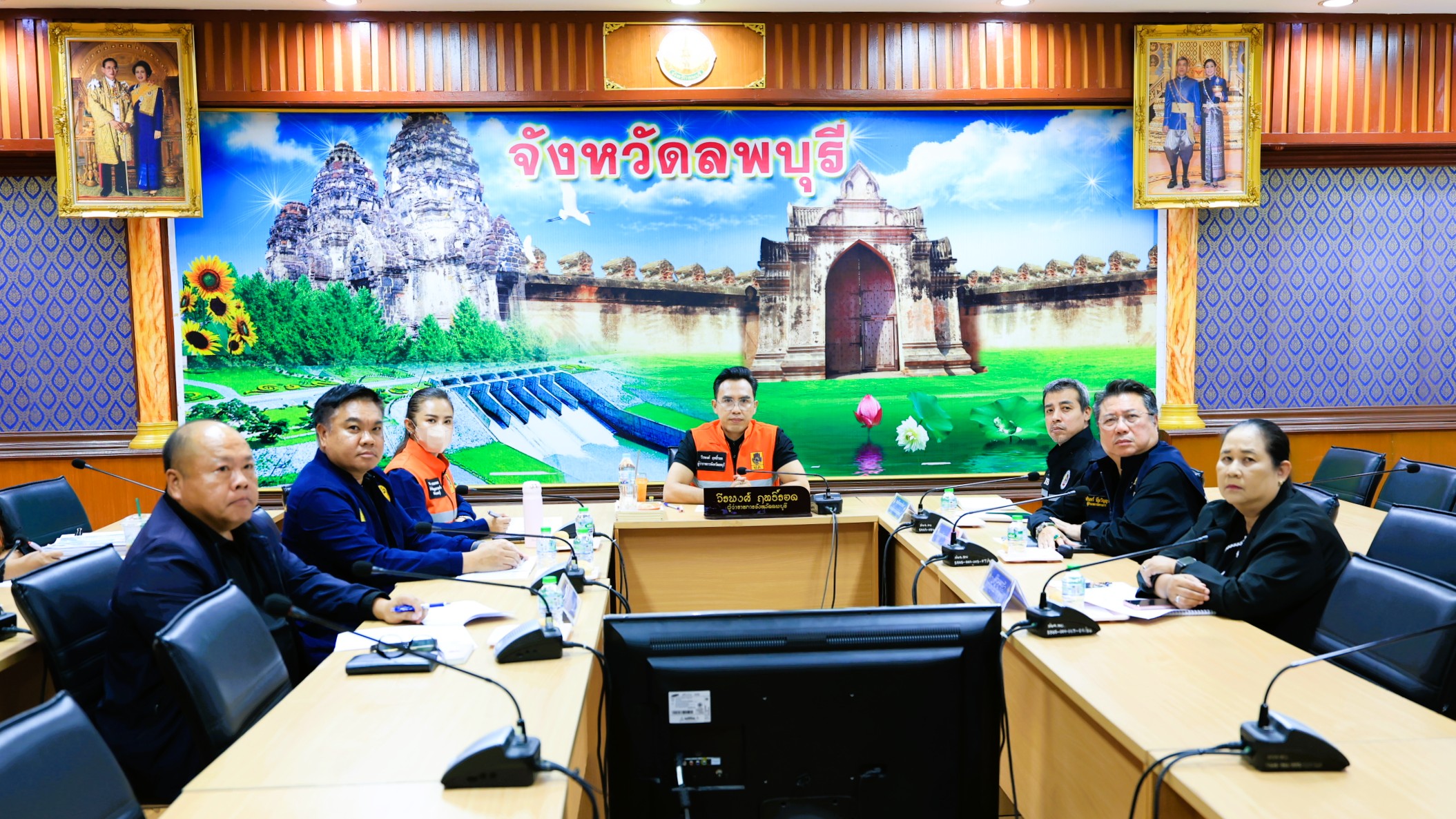 ผู้ว่าราชการลพบุรี ร่วมประชุม คณะกรรมการป้องกันและแก้ไขปัญหาอุทกภัยและภัยแล้งภาคกลาง ย้ำทุกหน่วยงานบูรณาการด้านสื่อสาร พร้อมยกระดับแจ้งเตือนภัยทันท่วงที&nbsp;