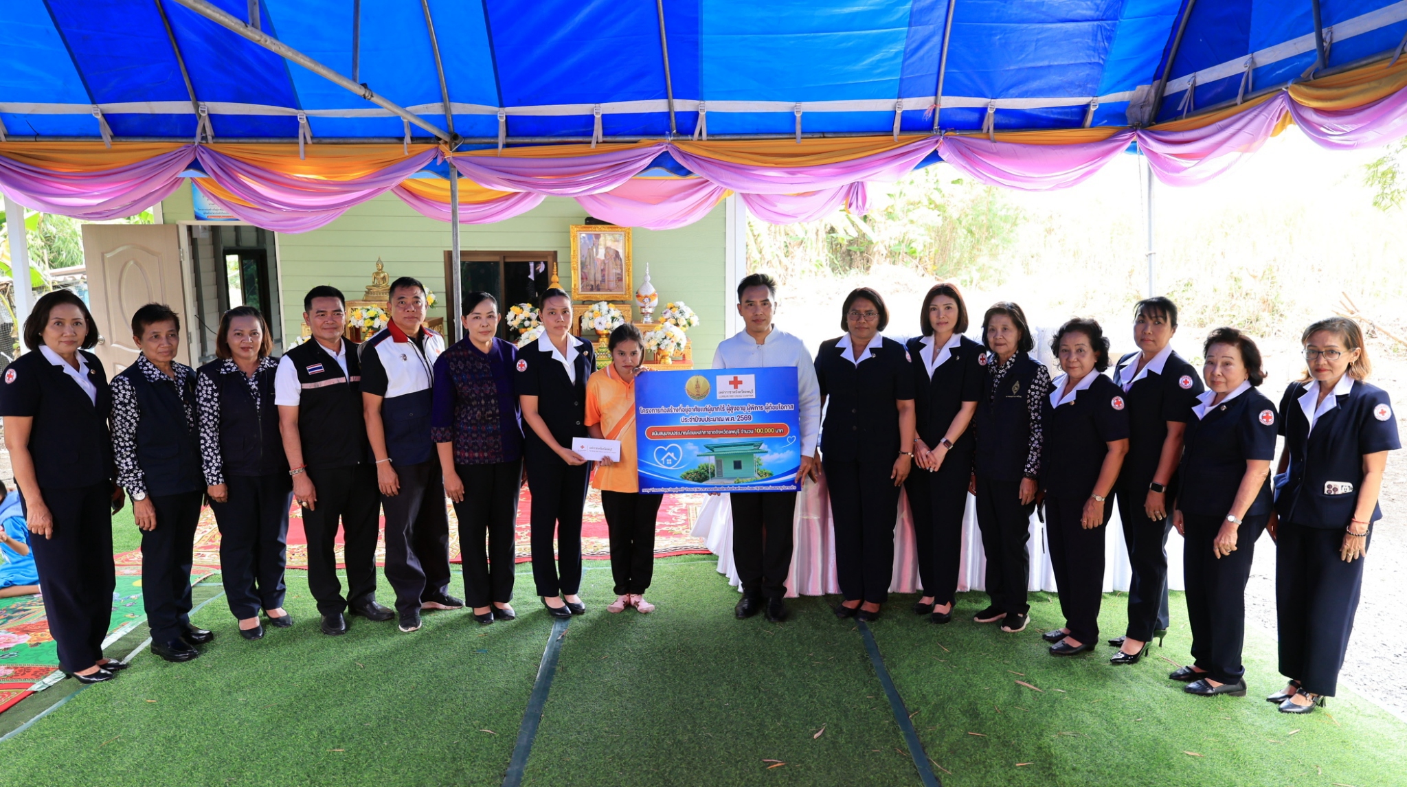จังหวัดลพบุรี มอบบ้านตามโครงการสร้างที่อยู่อาศัยให้แก่ผู้พิการ ผู้ยากไร้ ผู้ด้อยโอกาส ปี 2569 ในพื้นที่ อ.ท่าหลวง และ อ.พัฒนานิคม เพื่อบรรเทาทุกข์ตามภารกิจของสภากาชาดไทย ให้มีที่อยู่อาศัย และบรรเทาความเดือนร้อนให้แก่ประชาชน